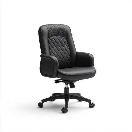Bureau stoel van kunstleer voor kantoor of thuisgebruik - 60 x 60 x 120