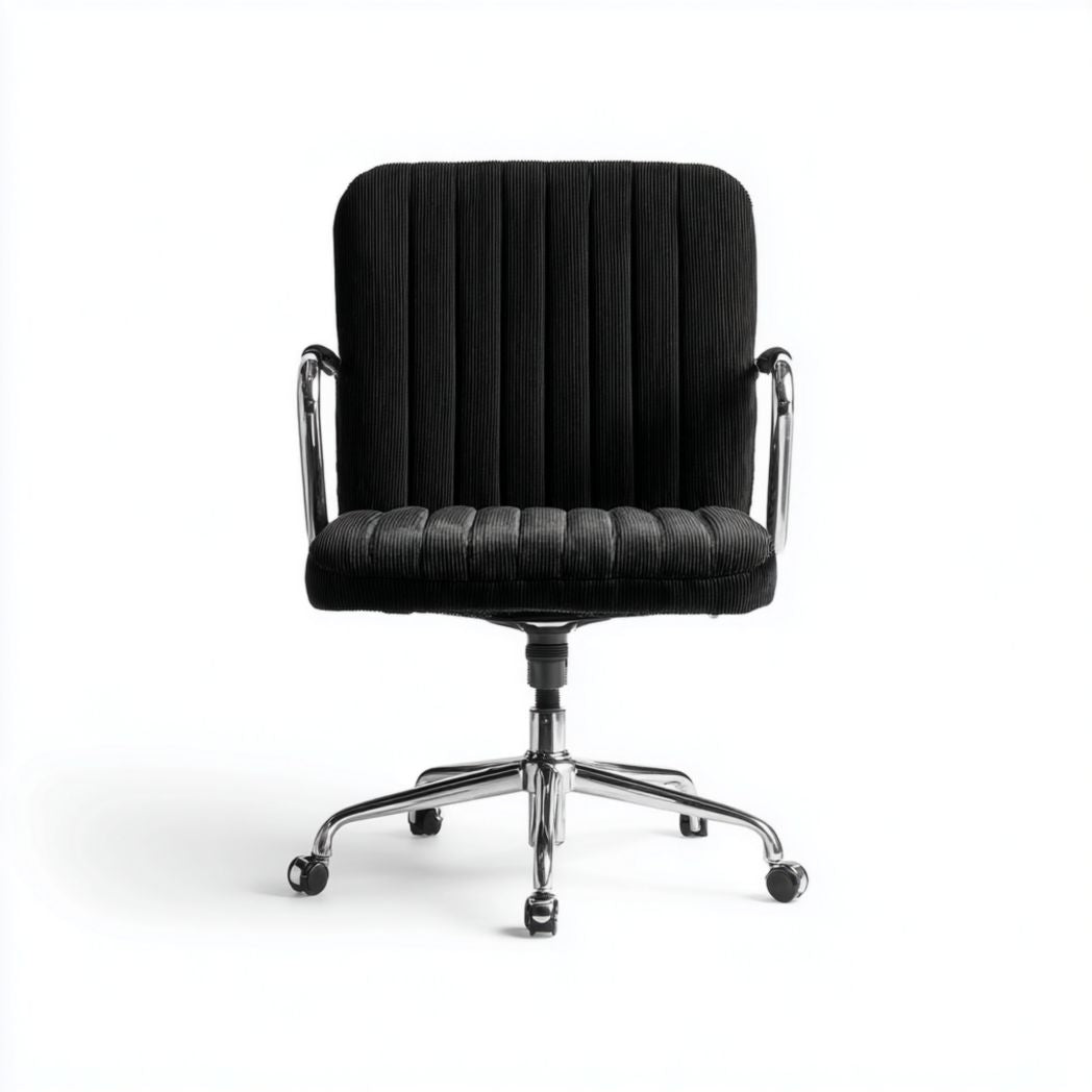 Bureaustoel van gestoffeerd materiaal voor kantoor - 50 x 50 x 85