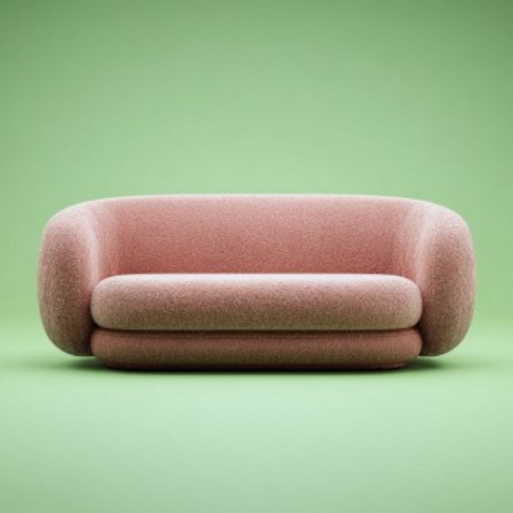 Bank van stof voor de woonkamer - 120 x 70 x 80