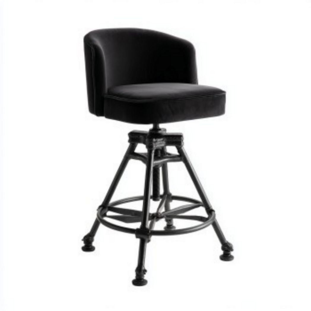 Bureau stoel met verstelbare zithoogte voor kantoor - stof en metaal - 50 x 50 x 100